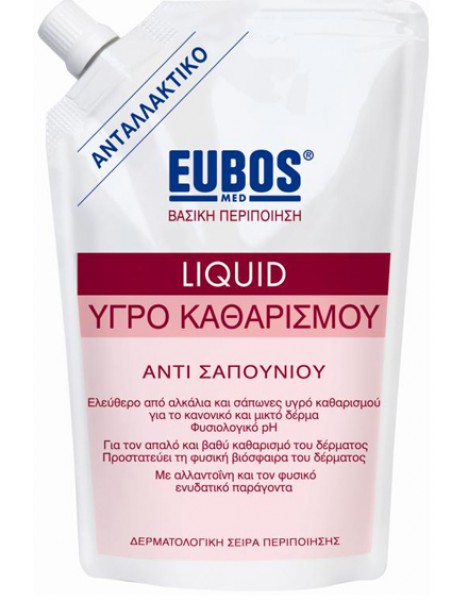 Eubos Υγρό καθαρισμού σώματος ανταλλακτικό Red 400ml